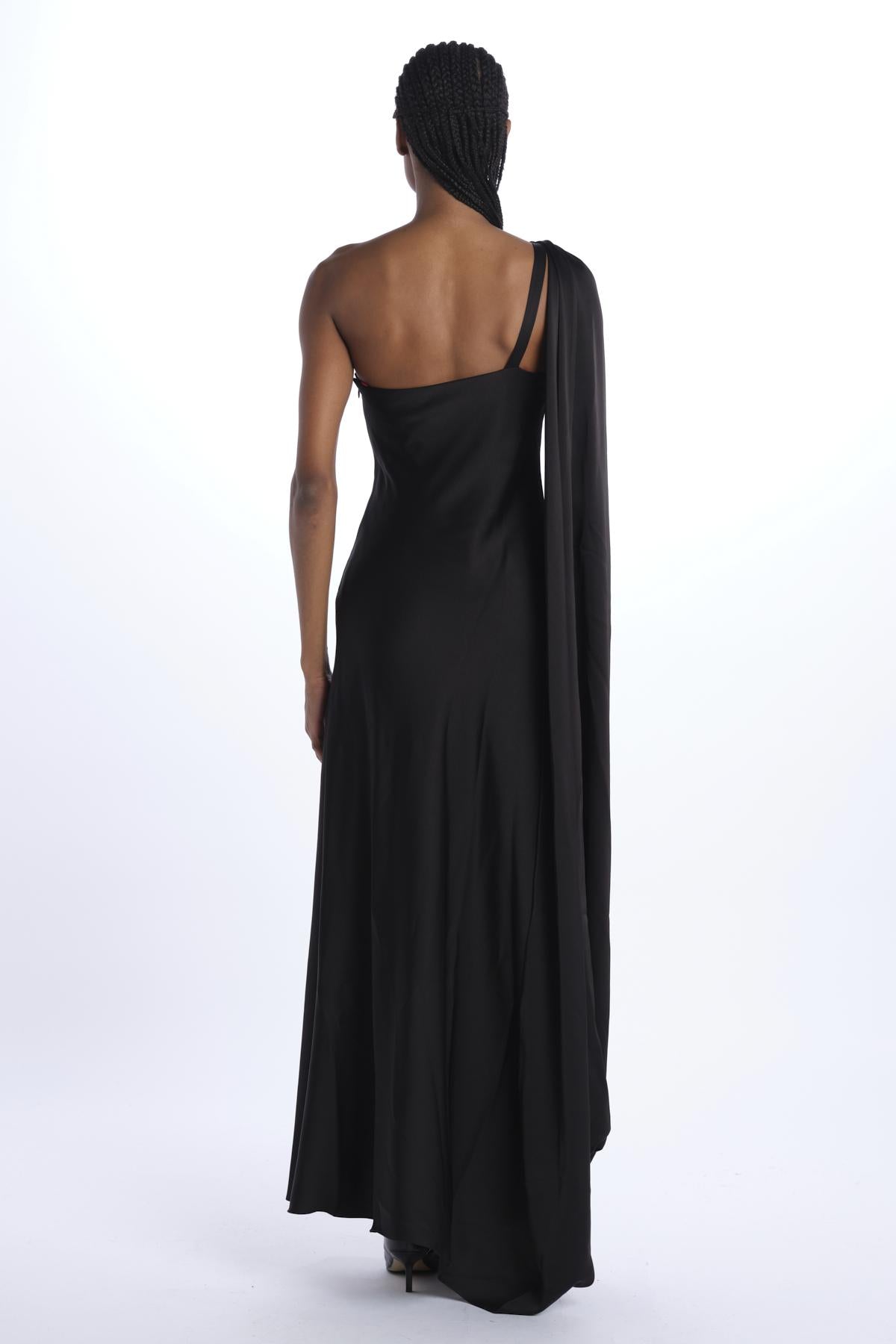 halston AGU GOWN 10112281BLACK