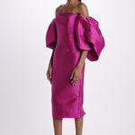 solace MARCIAMIDIDRESSFUCHSIA