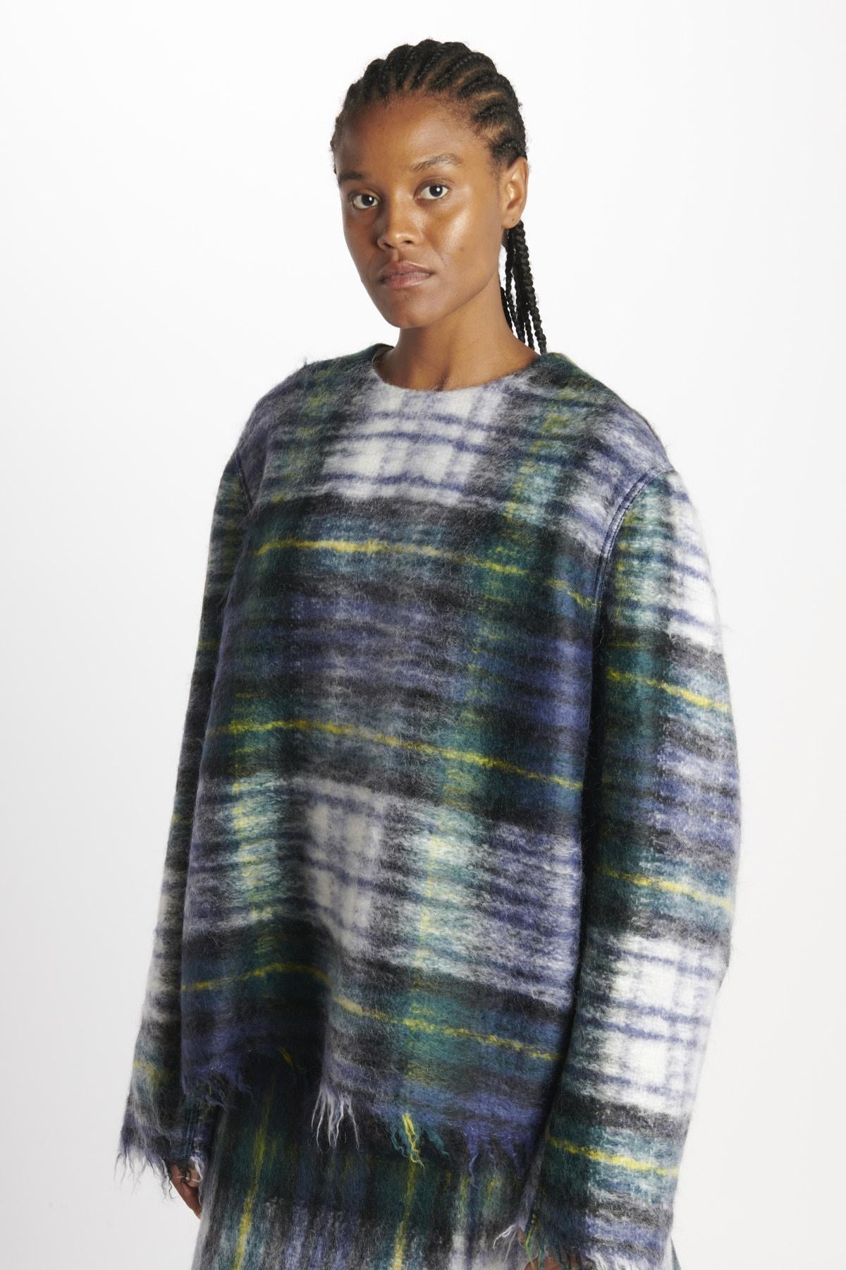 sofie d'hoore BINGWOMOWOVEN GREEN TARTANE