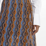 sea ny DREWMACRAMEKNITSKIRT073BLUE