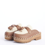 jejia JDPF23FO10036936LAOFERCLOGS6TAN LEATHER