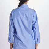 jejia JDPF23SR15012993MAGGIESHIRT1BLUE COTTON