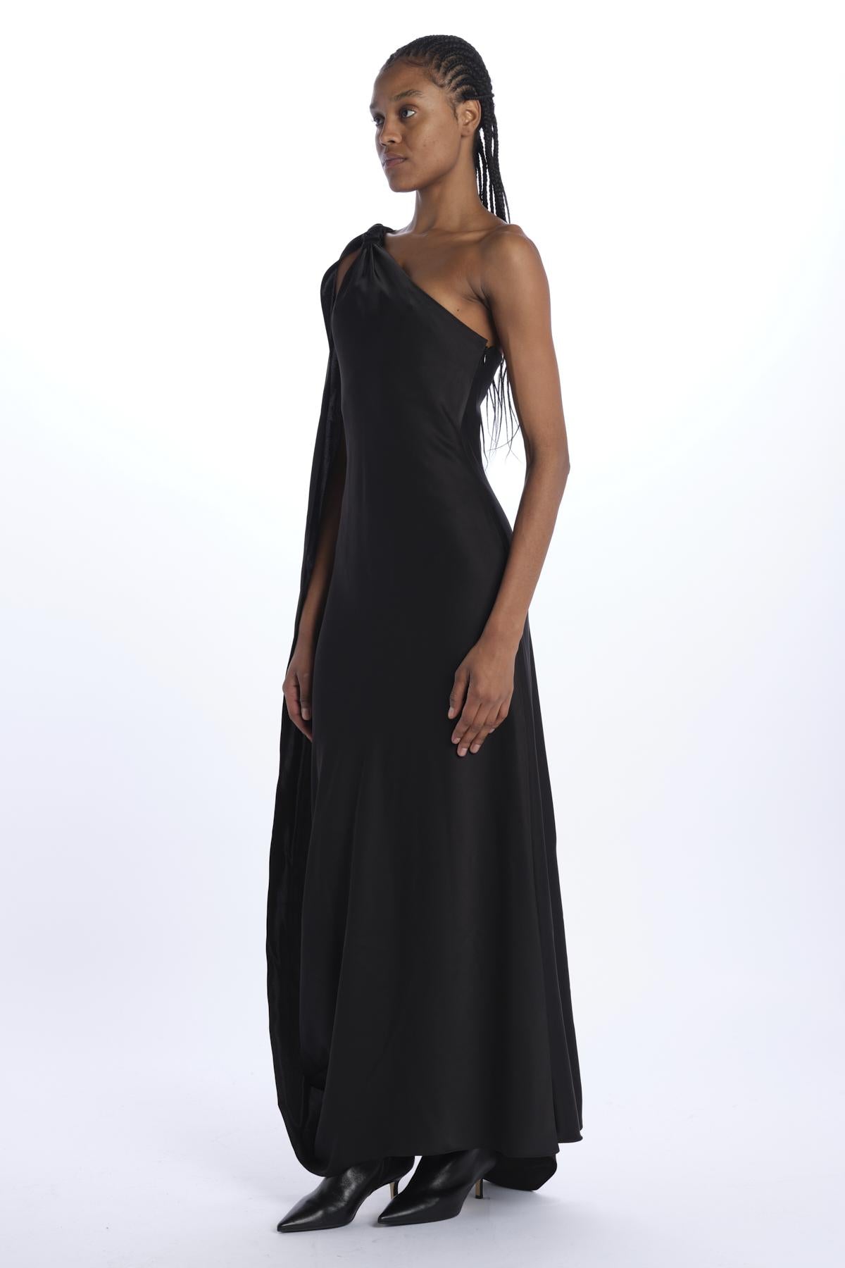 halston AGU GOWN 10112281BLACK