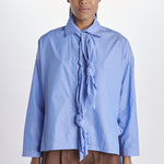 jejia JDPF23SR15012993MAGGIESHIRT1BLUE COTTON