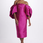 solace MARCIAMIDIDRESSFUCHSIA