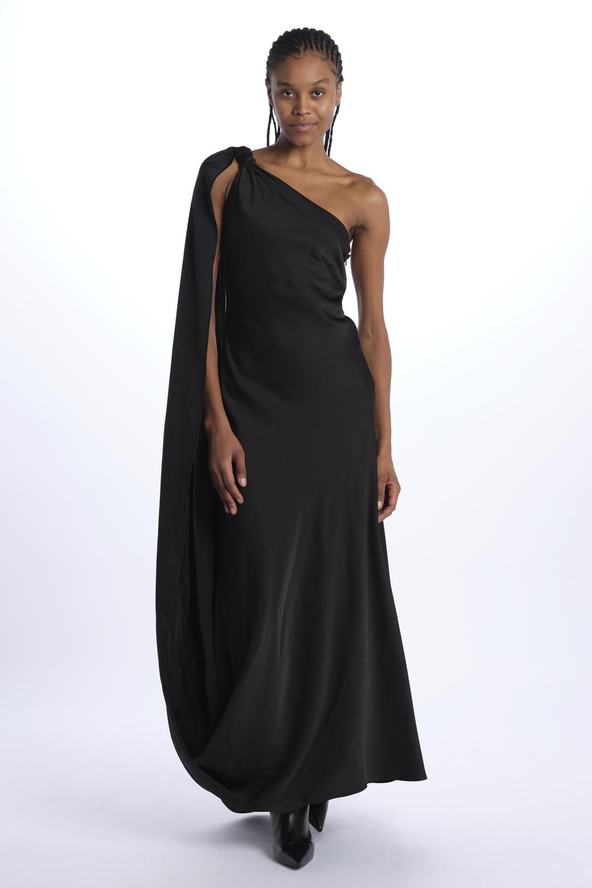 halston AGU GOWN 10112281BLACK