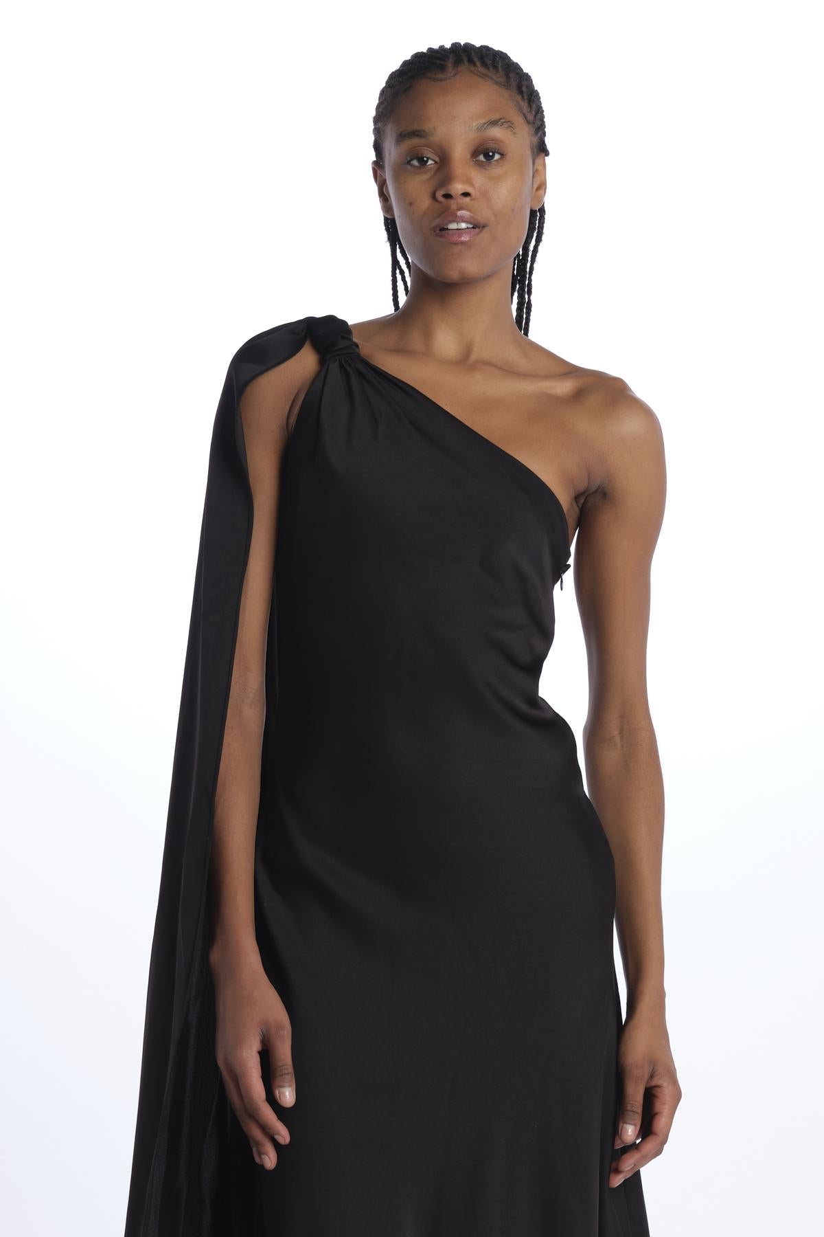 halston AGU GOWN 10112281BLACK